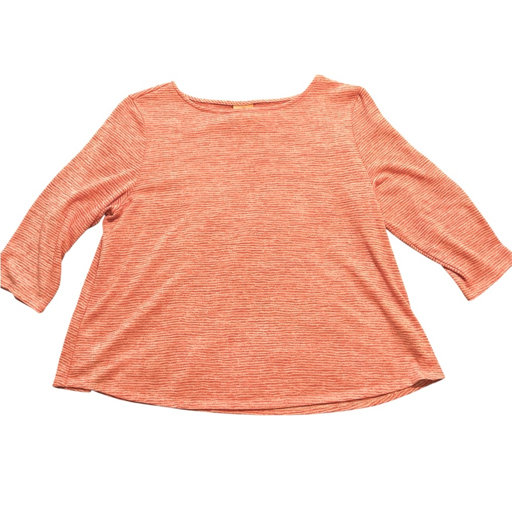 Women's Light Red Striped Top PTP 24 L24